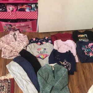 Sweaters and sweat pants